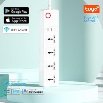 Ổ Điện WIFI Hẹn Giờ , Chỉnh Ngữ Cảnh Qua App Tuya Smart Hoặc SmartLife Giành Cho Bể Cá