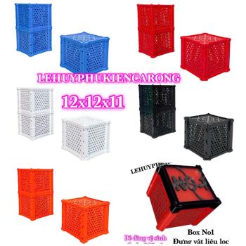 Hộp Đựng VLL Kích Thước 12x12x11cm Giành Cho Hồ Cá