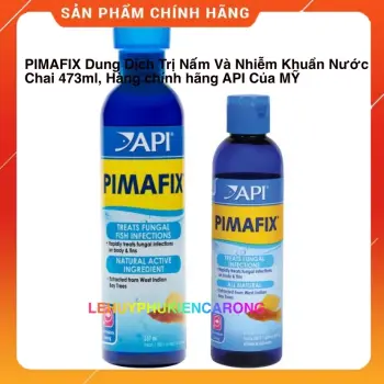 PIMAFIX dung dịch kháng khuẩn cho cá cảnh chai 473ml 118ml