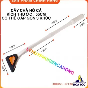 Cây Chà Hồ Cá Dài 55cm Có Thể Gấp Gọn, Cây Cọ Vệ Sinh Bể Cá Rêu Tảo