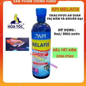 MELAFIX và PIMAFIX POND Dung Dịch Kháng Khuẩn Cao Cấp Chai 118ml 237ml 473ml Giành Cho Hồ Cá
