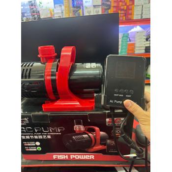 Bơm Điều Khiển FishPower 25000K Tiết Kiệm Điện Màu Đỏ Điều Chỉnh 10 Cấp Độ Thông Minh Cho Bể Cá Lớn