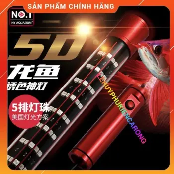 Đèn No1 5 hàng Bóng BELOS Aquarium Đỏ Cá Không Đỏ Nước Kích Thước 70cm 88cm 110cm 139cm 171cm