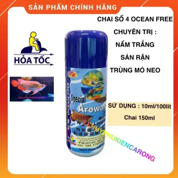 Chai Số 4 OCEAN FREE Giành Cho Cá Cảnh Chai 150ml