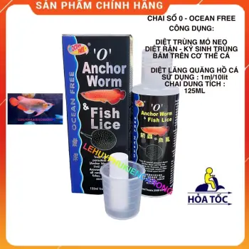 Chai Số 0 150ml 500ml Cá Rồng, Diệt Trùng Mỏ Neo, Rận, Ký Sinh Trùng Bám Trên Cơ Thể Cá, Diệt Lăng Quăng Bể Cá