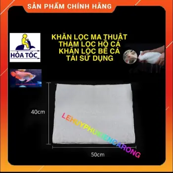Khăn lọc bể cá - Thảm lọc hồ cá kiểng - bông lọc bể cá cảnh - Phụ kiện bể cá - Hồ cá cảnh - Bể thủy sinh