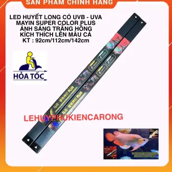 Đèn bể cá MAYIN 2 Super Color Plus UVB UVA 2 chế độ chuyên dụng cho huyết long 92cm 112cm 142cm