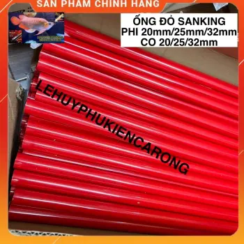 Ống SanKing Đỏ - Xanh - Cam - Phụ Kiện Hồ Cá Phi 20mm 25mm 32mm