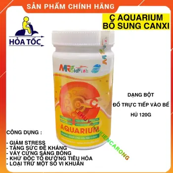 Vitamin C Aquarium Mr Bio Fish Hủ 120 gram - Chuyên Dụng Cho Bể Cá Cảnh