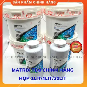 Vật Liệu Lọc MATRIX SEACHEM TEM SICAVI Pond - Thường Chính Hãng Hộp 1 Lít 4 Lít 20 Lít