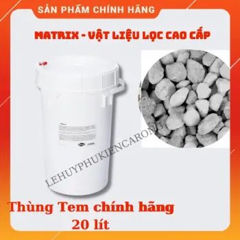 SEACHEM MATRIX - Pond Matrix (Thùng 20 Lít) [Tem Sicavi] - Vật Liệu Lọc Cao Cấp Xử Lý Nước Giành Cho Hồ Cá