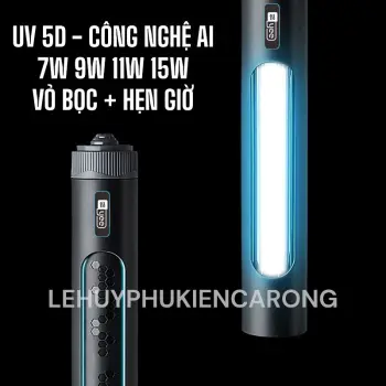 Đèn UVD CHERLAM VÀ YEE - Công Nghệ AI Sử Dụng Ống Kép Loại Bỏ 99% Vi Khuẩn Gây Hại Cho Hồ Cá