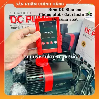 Bơm Bể Cá JENECA Bảng Điều Khiển Thông Minh DC24v SIêu Êm, Công nghệ ULTRA Cao Cấp Chống GiậT Đủ Công Suất