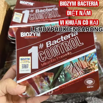 Biozym Bacteria Control - Chuyên xử lí các vấn đề về cá cảnh, an toàn cho hệ vi sinh hồ cá thuỷ sinh