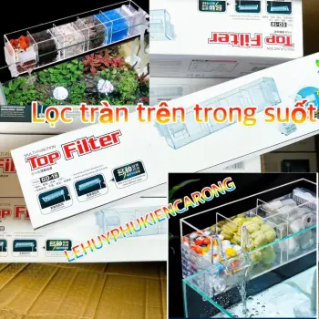 Lọc Tràn Trên Trong Suốt Nhiều Ngăn Tiện Lợi Cho Hồ Cá Cảnh - JENECA GD-15, GD-16, GD-17, GD-18