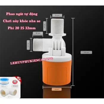 Phao Thông Minh Tự Ngắt Phi 20 25 32 Giành Cho Hồ Cá