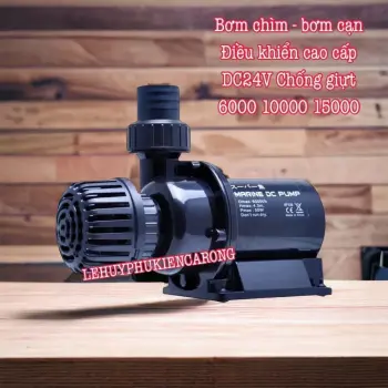 Bơm Chống Giật MARINE Chìm Hoặc Cạn Đều Được Chuyên Dùng Cho Bể Cá DC 1500 2500 4000 6000 9000 12000 15000L/h