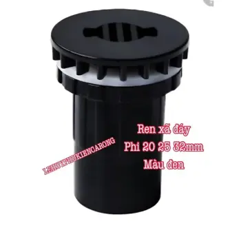 Ren Xả Đáy, Xả Lọc Màu Đen Phi 20 25 32mm Chuyên Dùng Cho Hồ Cá