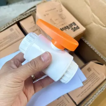 Van Khóa SANKING Màu Trắng Tay Cam Màu Cam Phi 20 25mm Giành Cho Hồ Cá