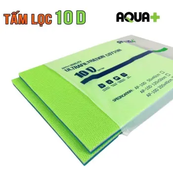 Bông Lọc 10D Kích Thước 50x120x2cm Lọc Cặn Bẩn Tái Sử Dụng Hiểu Quả Tốt Cho Hồ Cá Cảnh