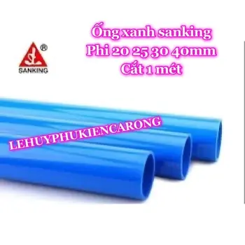 Ống SanKing Màu Xanh Chuyên Dụng Cho Hồ Cá 20mm 25mm 32mm 40mm