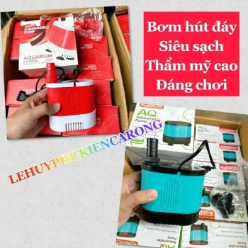 Máy Bơm Hồ Cá Chuyên Dụng Hút Đáy AQP Dòng Hút Cặn Tốt Nhất Giành Cho Bể Cá