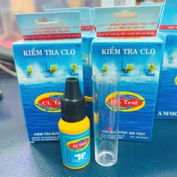 Dung Dịch Test CLo Cho Hồ Cá, Hồ Thủy Sinh, Nước Sinh Hoạt