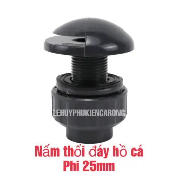 Nấm Thổi Đáy Rắc Co Màu Đen Phi 25m Giành Cho Bể Cá