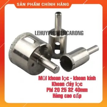 Mũi Khoan Lọc, Khoan Đáy Hàng Nhập Giành Cho Hồ Cá Phi 20 25 32 40mm