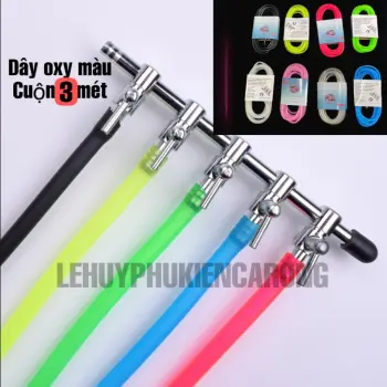 Dây Oxy Màu 1 Cuộn 5 Mét Đẹp Thẩm Mỹ, Trang Trí Đẹp Cho Hồ Cá , Dây Co Giãn Tốt Không Bị Bay Màu