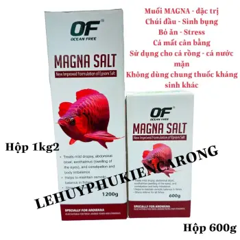 Muối MAGNA SALT Chuyên Dụng Giành Cho Cá Rồng Hộp 600g và 1kg2