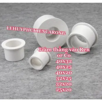 Giảm Thẳng Nối Vào Ren, Co, Lơ / Thu Ống Giành Cho Thi Công Hồ Cá