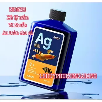 Biozym Ag+ Liquid Yellow - phòng bệnh nấm cá cảnh