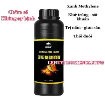 Dung Dịch Xanh Methylene Cho Cá Rồng, Cá Chép Koi, Các Loại Cá Cảnh