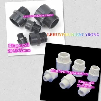 Răng Ngoài Phi 20 25 32mm Thi Công Hồ Cá