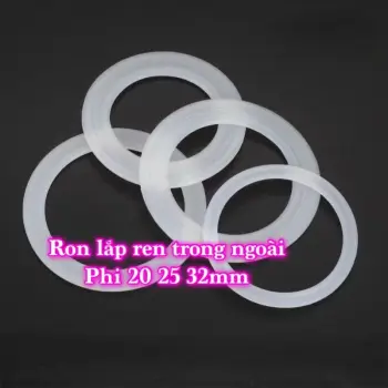 Ron Cao Su Lắp Ren Trong Ren Ngoài Phi 20 25 32 40mmmm Cho Hồ Cá