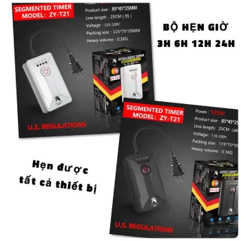 Ổ Cắm Hẹn Giờ YEE Bật Tắt Tự Động Cho Các Thiết Bị Như Đèn UV, Đèn Bể Cá, Máy Bơm Nước