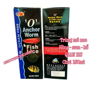 Chai Số 0 Trùng Mỏ Neo 150ml 500ml (QIAN HU NEW VISON) Giành Cho Hồ Cá