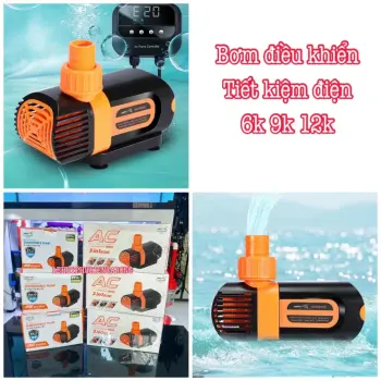 Bơm Màu Cam Và Đỏ ECO Tiết Kiệm Điện Điều Khiển Và Không Điều Khiển Tùy Công Suất Giành Cho Hồ Cá