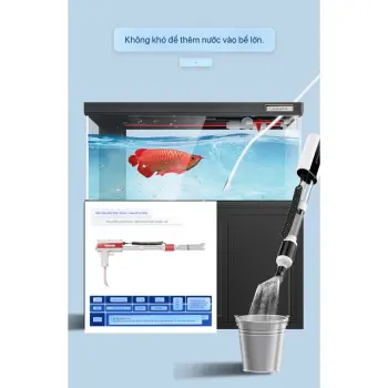 Máy Hút Nước Sạc Điện DC12v Tiện Lợi Giành Cho Hồ Cá