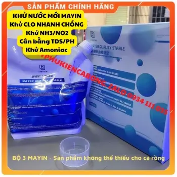 Khử Clo hồ cá chính hãng Mayin chai 1500ml Giành Cho Bể Cá