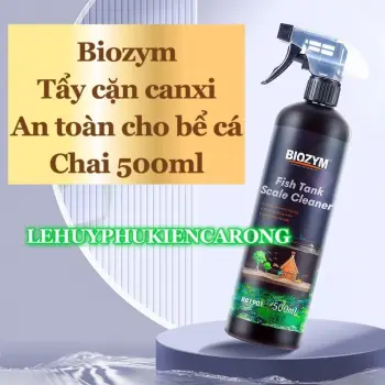 BIOZYM - Fish Tank Scale Cleaner (Chai 500 ml) - Tẩy cặn Canxi Giành Cho Bể Cá