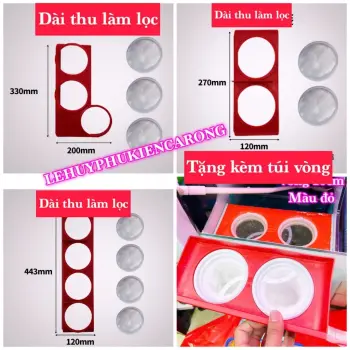 Đài Thu Bụi Làm Hồ Cá Tặng Kèm Túi Vòng Đủ Kích Thước Giành Cho Bể Cá