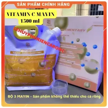 Vitamin Cho Cá Sung Khỏe Bổ Sung Canxi Giúp Vảy Bóng Chính Hãng Mayin