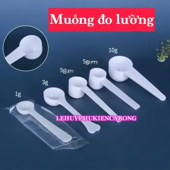 Muỗng Đo Lường Chế Phẩm 1g 3g 5g Giành Cho Bể Cá