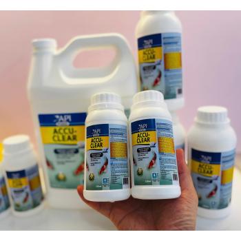 API ACCU CLEAR POND CHAI 120ML 250ML 500ML TRONG NƯỚC HỒ CÁ