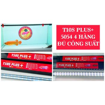 Đèn T10S PLUS+ Bảng Nâng Cấp T10 Chip 5054 4 Hàng Bóng Siêu Sáng Cá Rồng Đỏ Giành Cho Bể Cá